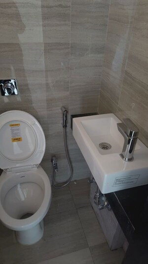 Bathroom in 2 BHK Apartment at Kamgar Putala Vasahat – for Rent