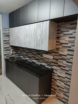 Kitchen in 2 BHK Apartment at Mantri Lithos, Thanisandra – for Rent