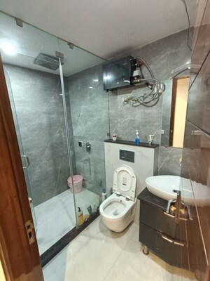 Bathroom in 3.5 BHK Apartment at Dwarka – for Rent