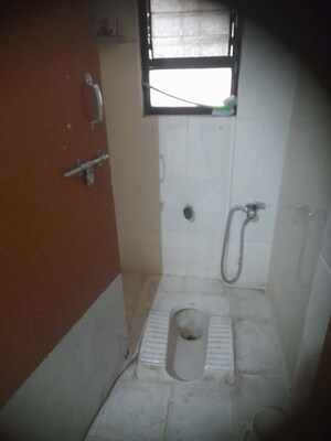 Bathroom in 1 BHK Apartment at Aundh Gaon – for Rent