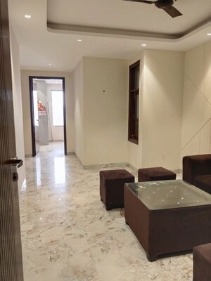 Living Room in 2 BHK Builder Floor at Freedom Fighters Enclave – for Rent