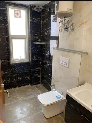 Bathroom in 3 BHK Builder Floor at Gupta Awas, Sector 43 – for Rent