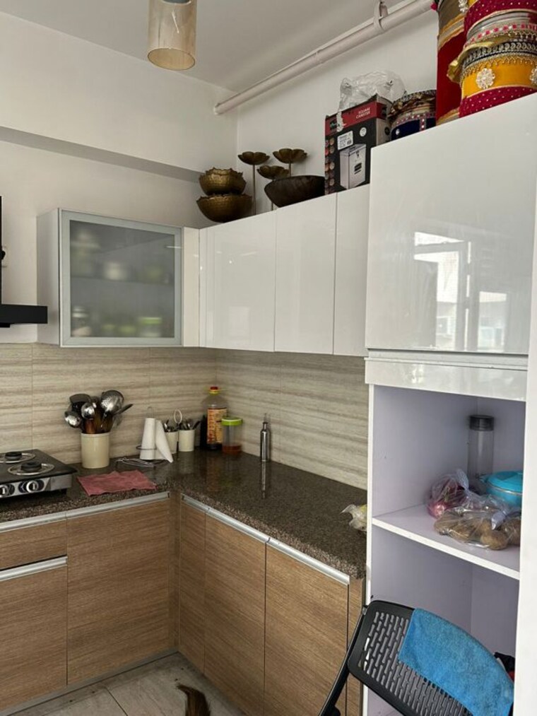 Kitchen, aba-cleo-county 3 Bedroom 1827 Sq.Ft. Apartment In Sector 121 Noida 10497440