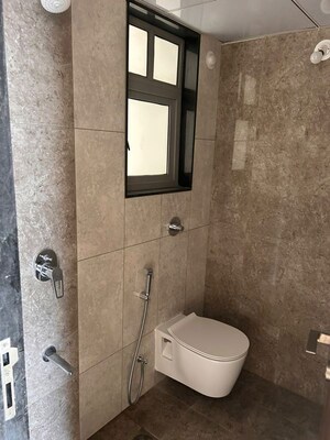 Bathroom in 3 BHK Apartment at Vilas Javdekar Yashwin Enchante, Kharadi – for Rent