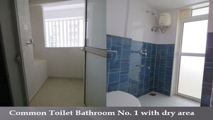 Bathroom in 3 BHK Apartment at Lodha Amara, Kolshet Road – for Rent