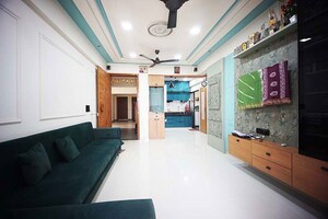 Living Room in 2 BHK Apartment at New Ranip – for Sale