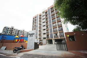 2 BHK Apartment – Exterior View View at New Ranip - for Sale