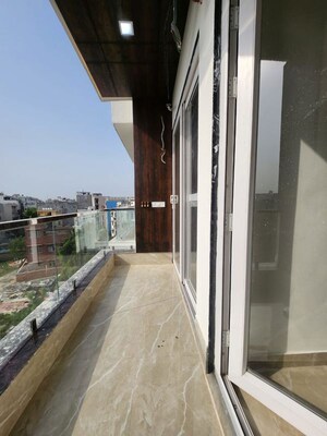 Balcony in 3 BHK Builder Floor at Freedom Fighters Enclave – for Sale