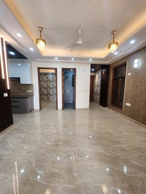 Living Room in 3 BHK Builder Floor at Freedom Fighters Enclave – for Sale
