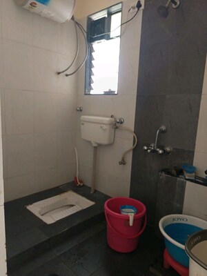 Bathroom in 2 BHK Apartment at Harshad Ashok Nagar Phase II, Hadapsar – for Rent