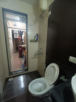 Bathroom in 2.5 BHK Apartment at Rustomjee Urbania Astraea, Majiwada – for Rent