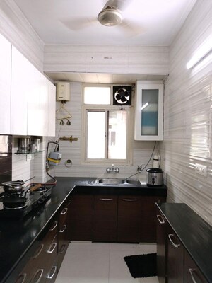 Kitchen in 3 BHK Apartment at Dwarka – for Rent