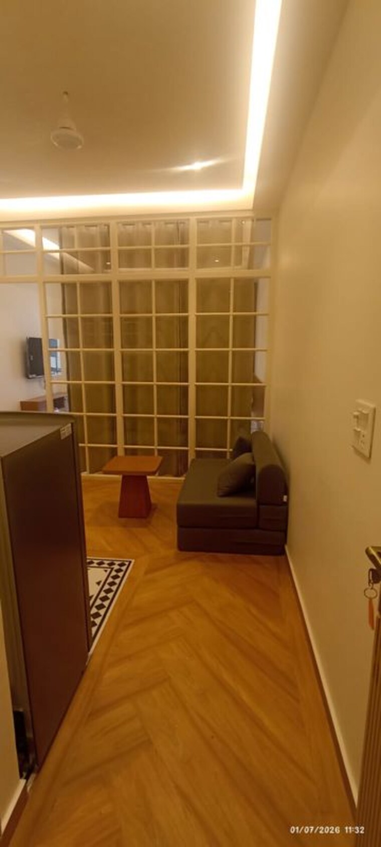 Living Room, ansal-api-happy-homes 1 Bedroom 850 Sq.Ft. Apartment In Sector 42 Gurgaon 10497621
