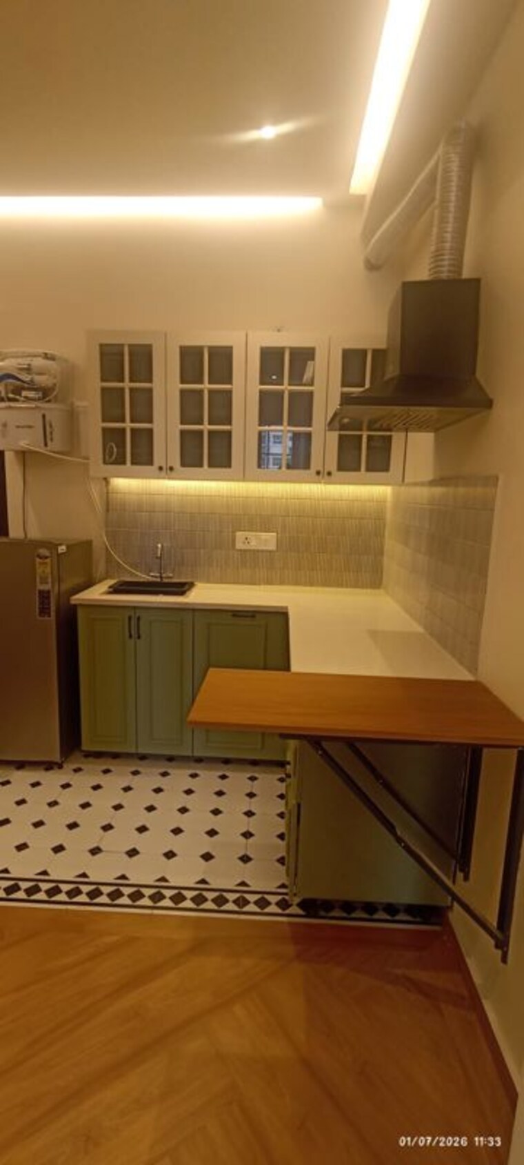 Kitchen, ansal-api-happy-homes 1 Bedroom 850 Sq.Ft. Apartment In Sector 42 Gurgaon 10497621