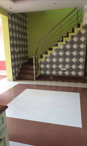 Staircase in 2 BHK Independent House at Jankipuram Extension – for Sale
