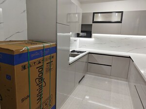 Kitchen in 3 BHK Builder Floor at BPTP Amstoria Country Floor, Sector 102 – for Rent