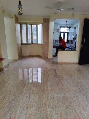 Living Room in 3 BHK Apartment at Dwarka – for Rent