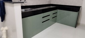Kitchen in 3 BHK Apartment at Nyati Elan, Wagholi – for Rent
