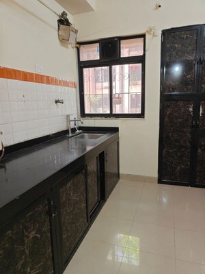 Kitchen in 1 BHK Apartment at Highland Pearl, Thane West – for Rent
