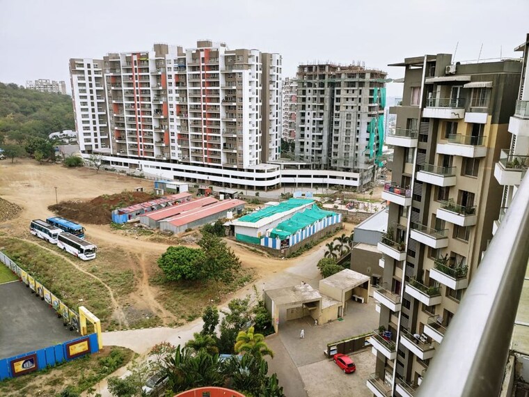 Exterior View, axis-paradigm-whistling-meadows 2 Bedroom 1000 Sq.Ft. Apartment In Paud Road Pune 10497543