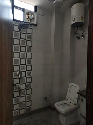 Bathroom in 3 BHK Builder Floor at Paschim Vihar – for Rent