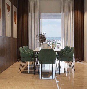 Living Room in 4 BHK Apartment at Shree Residency Aundh, Aundh – for Sale