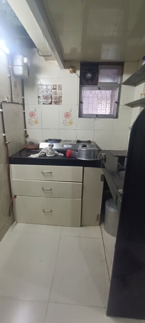 Kitchen in 1 BHK Apartment at Sagar Avenue, Santacruz East – for Rent