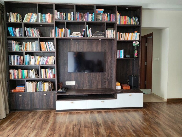 Living Room, bhartiya-city-nikoo-homes-ii 2 Bedroom 1500 Sq.Ft. Apartment In Thanisandra Main Road Bangalore 10497882