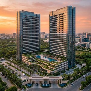 3 BHK Apartment – Exterior View View at Kashish Manor One, Sector 111 - for Sale