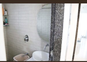 Bathroom in 3 BHK Apartment at Satellite Tower, Goregaon East – for Rent