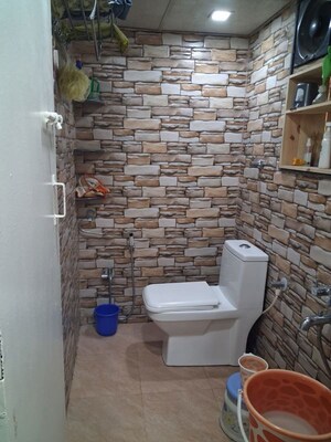 Bathroom in 3 BHK Apartment at Prabhashali Apartment, Erandwane – for Rent