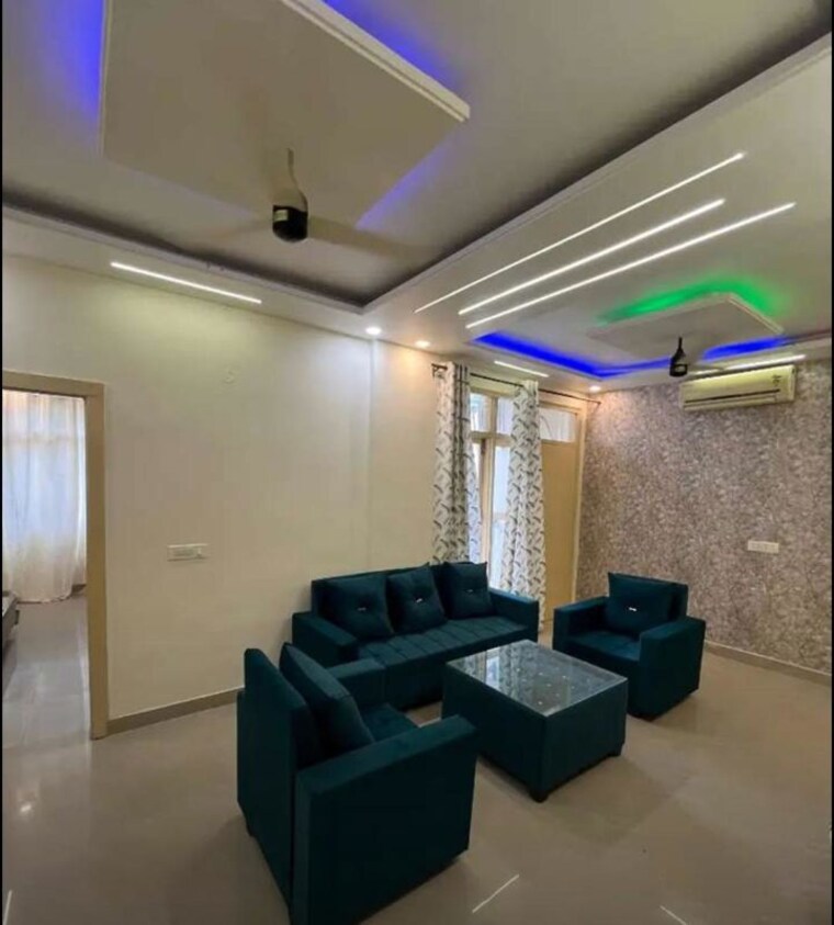 Living Room, maya-garden-city 2 Bedroom 900 Sq.Ft. Apartment In Lohgarh Zirakpur 10497975