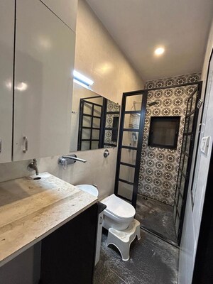 Washroom in 1 BHK Apartment at Panch Pakhadi – for Sale
