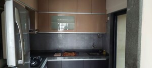 Kitchen in 3 BHK Apartment at Kanakia Samarpan, Borivali East – for Rent