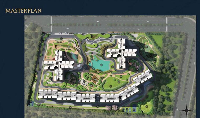 Master Plan, puravankara-northern-lights 2 Bedroom 1275 Sq.Ft. Apartment In Bagalur Bangalore 10497994