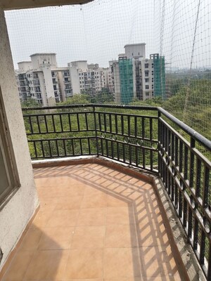 Balcony in 3.5 BHK Apartment at Gardenia Grace, Sector 61 – for Rent