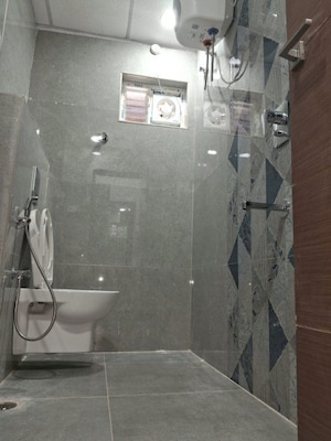 Bathroom in 3 BHK Apartment at Alekhya Marigold, Madhapur – for Rent