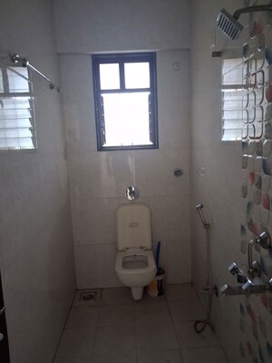 Bathroom in 2 BHK Apartment at Asha Apartment, Dhanori – for Rent