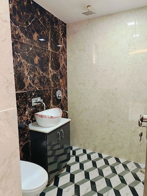 Bathroom in 3 BHK Apartment at Dwarka – for Sale