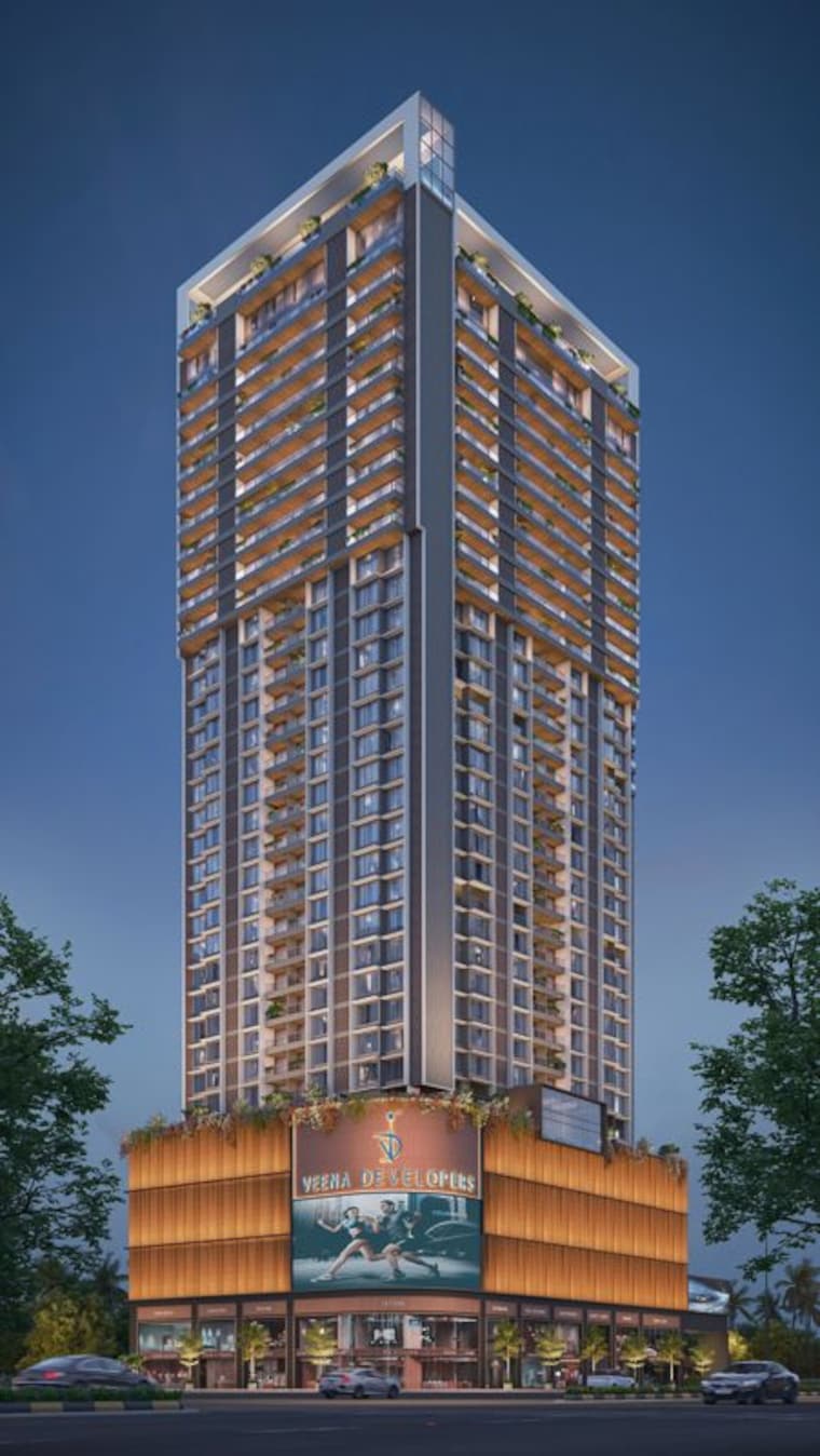Exterior View, veena-insignia 3 Bedroom 1420 Sq.Ft. Apartment In Andheri West Mumbai 10498134