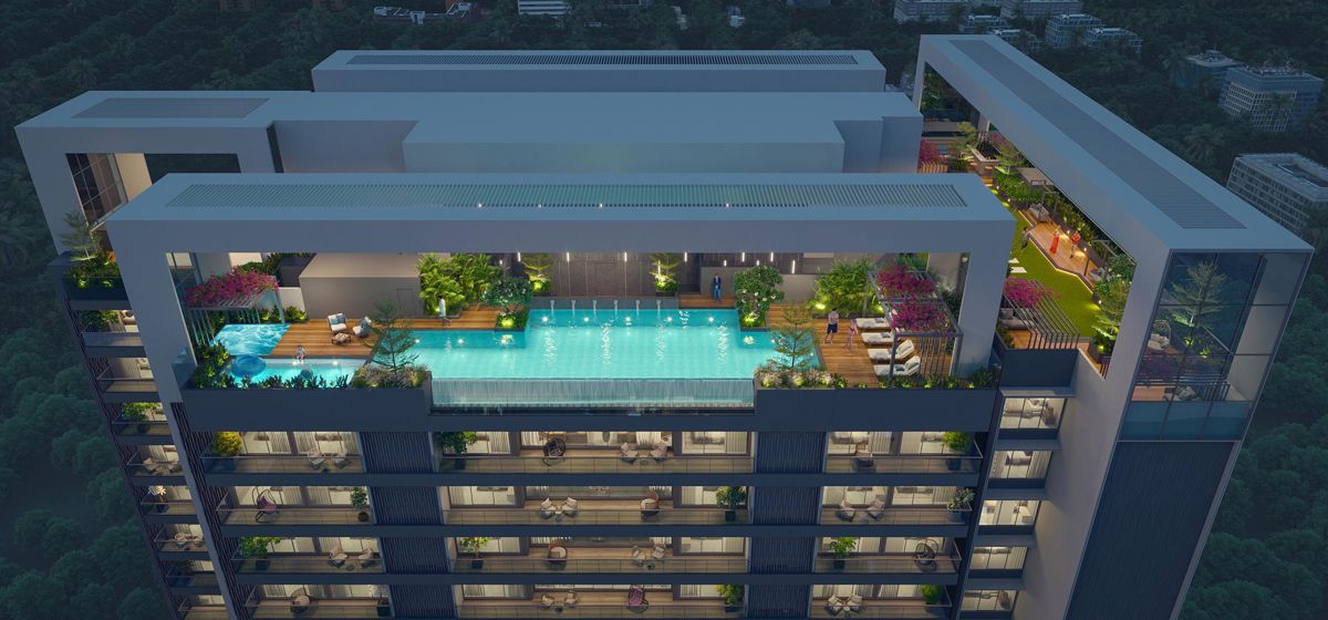 3 BHK 1420 Sq.Ft. Apartment in Veena Insignia