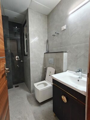 Bathroom in 2 BHK Builder Floor at Sushant Lok Iii – for Rent