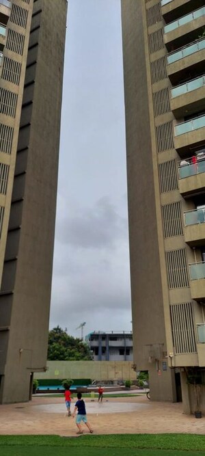 Balcony in 3 BHK Apartment at Samarpan Palace, Borivali East – for Rent