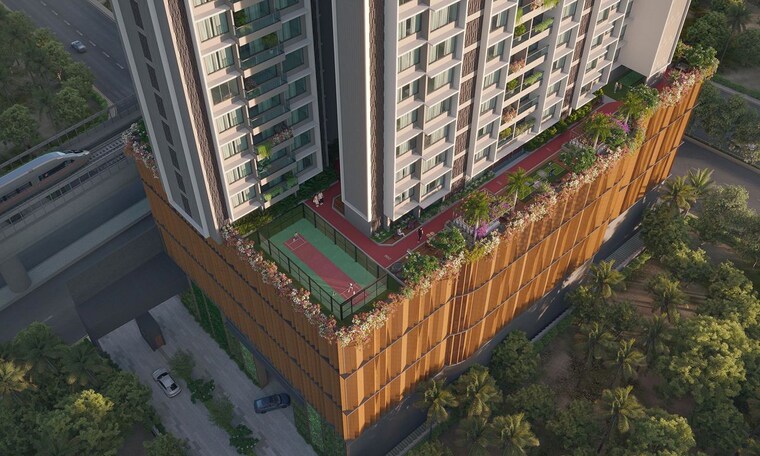 Balcony, veena-insignia 4 Bedroom 1500 Sq.Ft. Apartment In Andheri West Mumbai 10498150