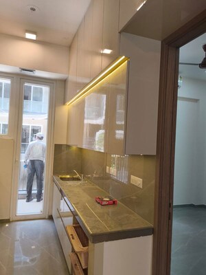 Kitchen in 3.5 BHK Builder Floor at M3M Antalya Hills, Sector 79 – for Rent
