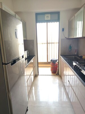 Kitchen in 2 BHK Apartment at Kanakia Silicon Valley, Powai – for Rent