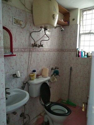 Bathroom in 2 BHK Apartment at Hewo Apartment, Sector 15 – for Rent