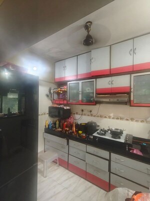 Kitchen in 1 BHK Apartment at Kamala Ashish Tower, Kandivali West – for Rent