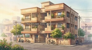  Apartment – Exterior View View at Jadhav Nagar - for Sale