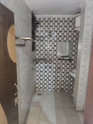 Bathroom in 1 BHK Independent House at Panchsheel Enclave – for Rent